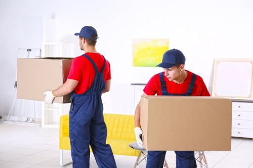 Secure storage facility in Neasden with strong safety features