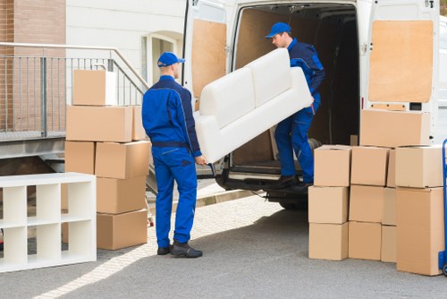 Secure business storage unit used for stock and equipment in Neasden