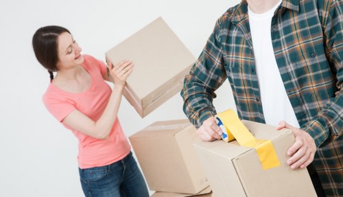 Fragile item protection during packing services in Neasden