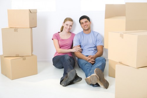 Business and personal storage image showing flexible space solutions in Neasden