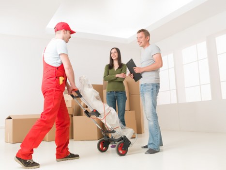Team member reviewing safety procedures in a storage facility