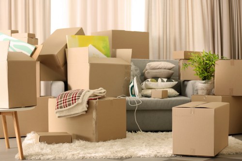 Example storage job for a flat or business in Neasden