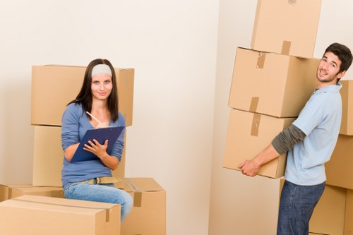 Furniture dismantling and reassembly for office removals in Neasden